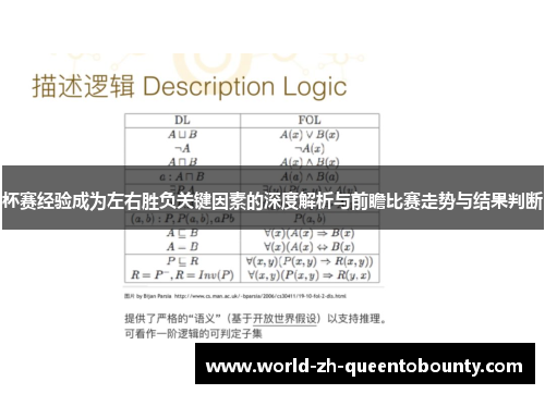杯赛经验成为左右胜负关键因素的深度解析与前瞻比赛走势与结果判断